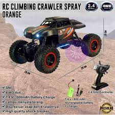 Remote Control Climbing Smoke Car With Light And Sound